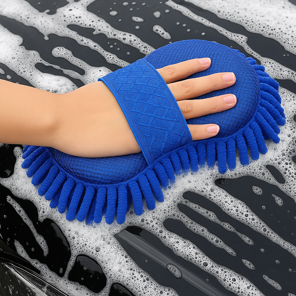 Premium Microfiber Chenille Car Wash Sponge